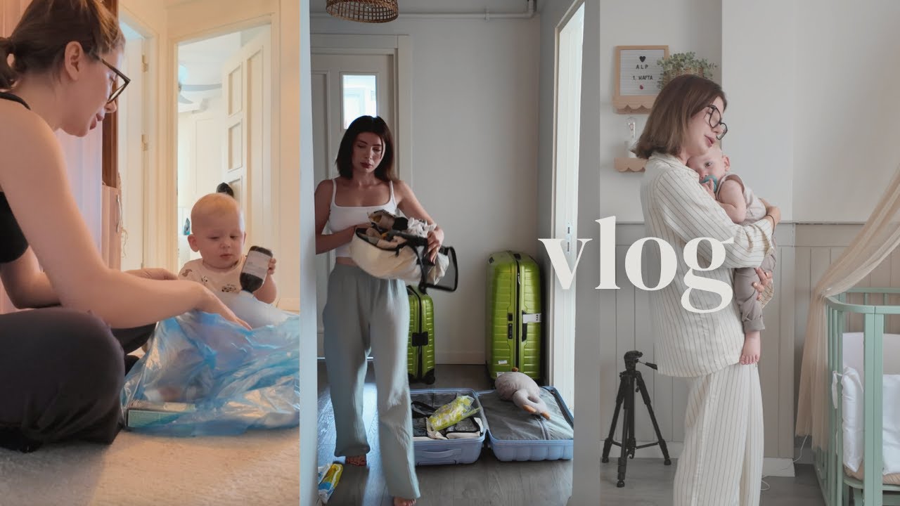VLOG | Evde 11 aylık bir bebekle gün nasıl geçiyor? | Sohbet, rutin, her şeyden biraz