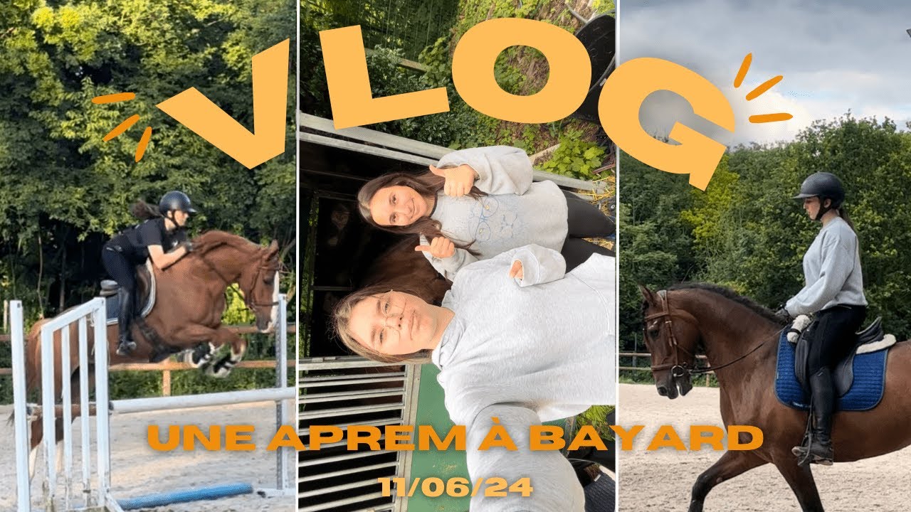 ❥ VLOG: Nouveau cheval + cours de saut !