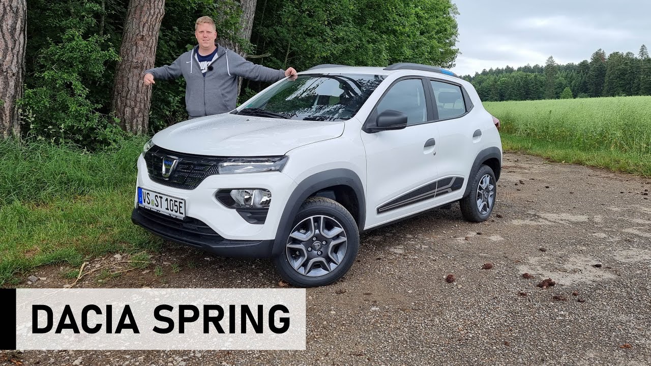 Der NEUE 2021 Dacia Spring Electric: Dacias Elektromodell! - Review, Fahrbericht, Test