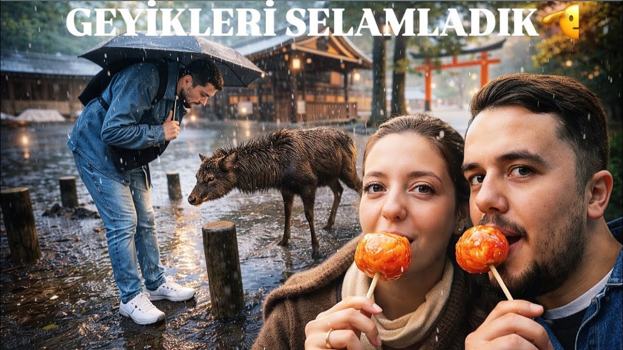 SELAM VEREN GEYİKLER | NARA 🦌VE KYOTO LEZZET AVI😋  |Japonya Vlog #3 