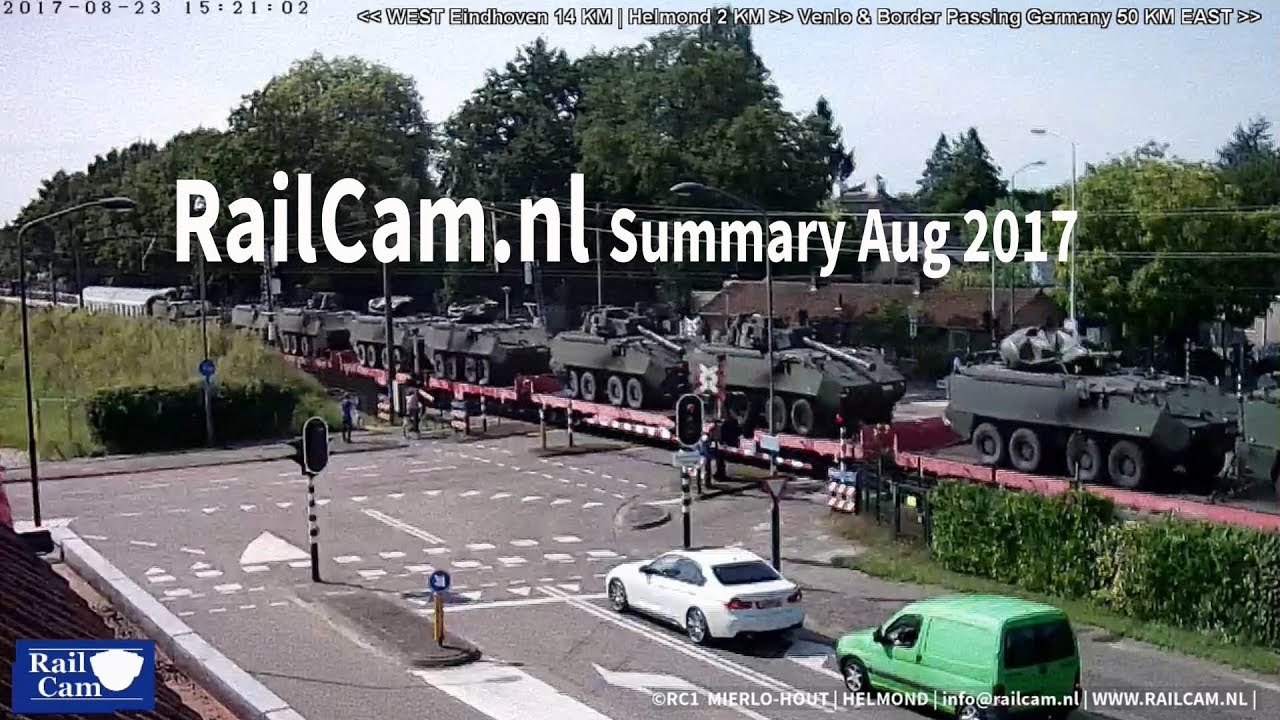 RailCam summary & highlights Aug 2017