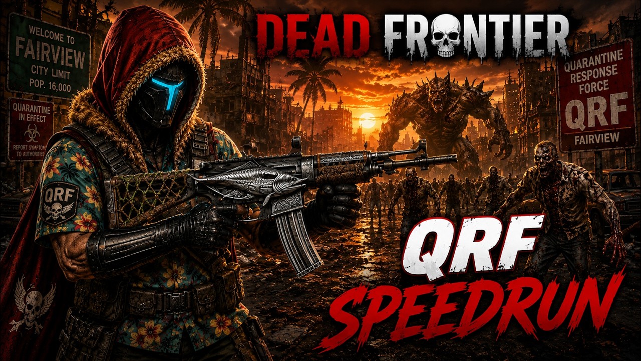Dead Frontier - Mightman - QRF Speedrun - AR-9 Silvertide