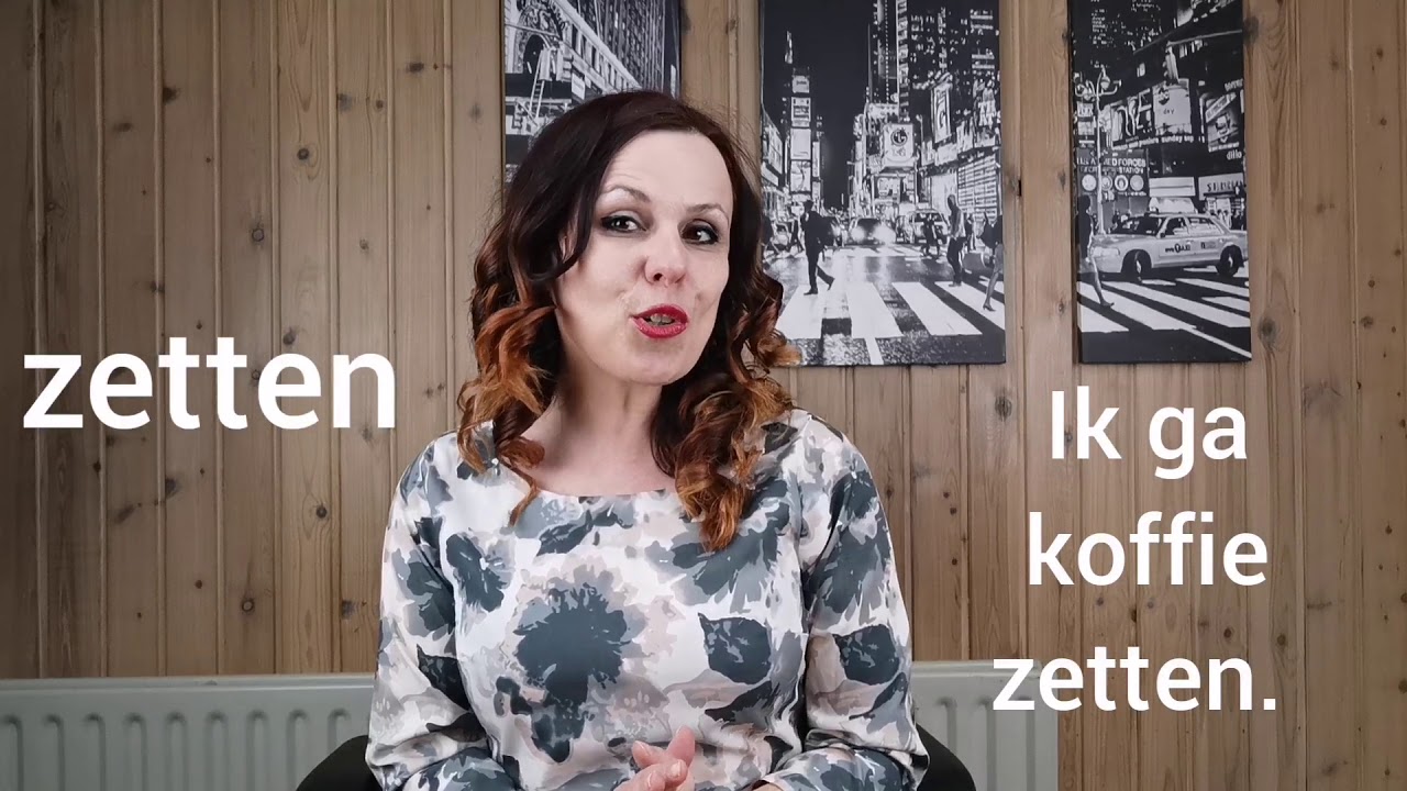 Niderlandzki od podstaw - czasownik ZETTEN #produktywne #minutki #43