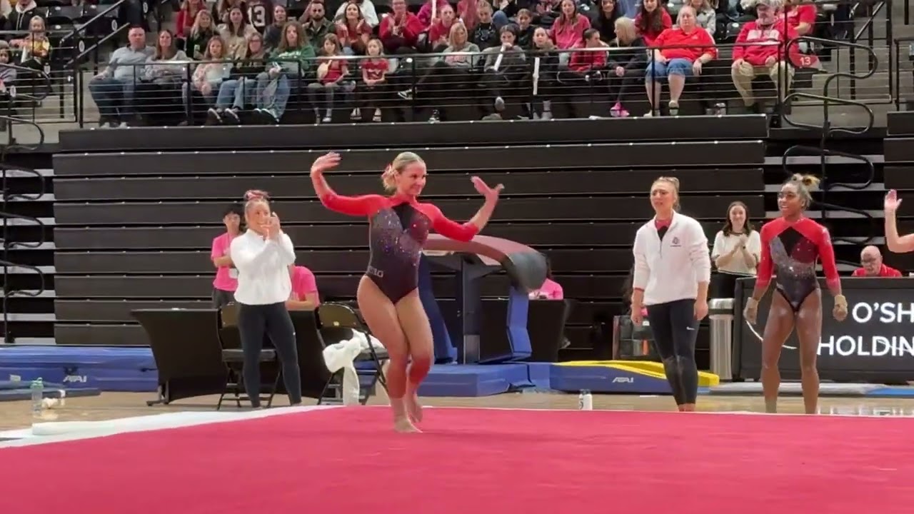 OHIO STATE GYMNASTICS 2025 //Kaitlyn Grimes Floor from 1/18/25 // 9.85