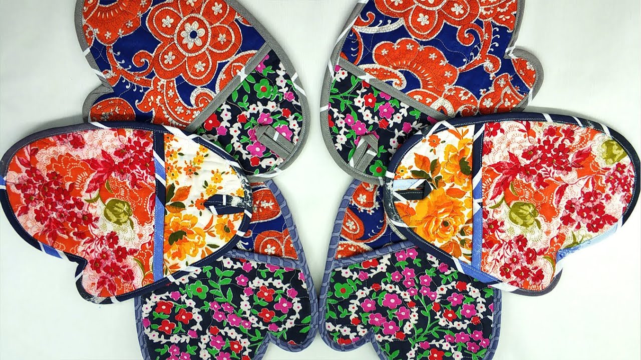 DIY Potholder for hot dishes. Sample