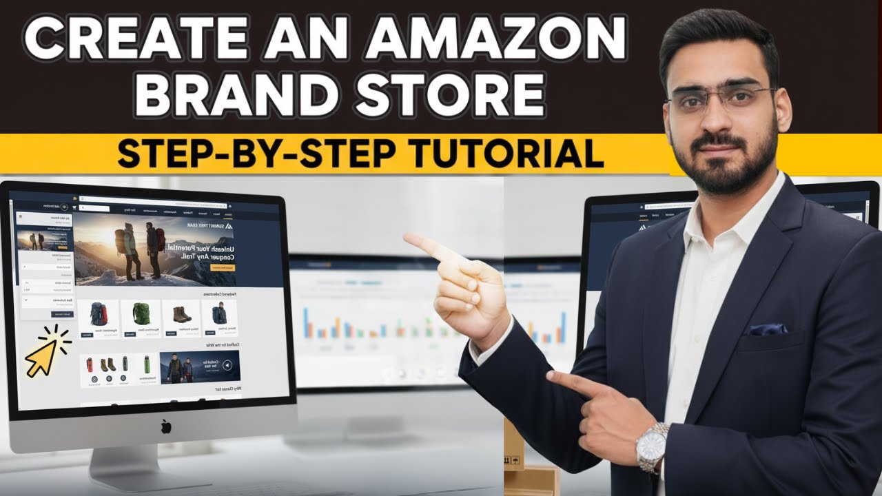 How to Create Your Amazon Brand Store | Step By Step Guide