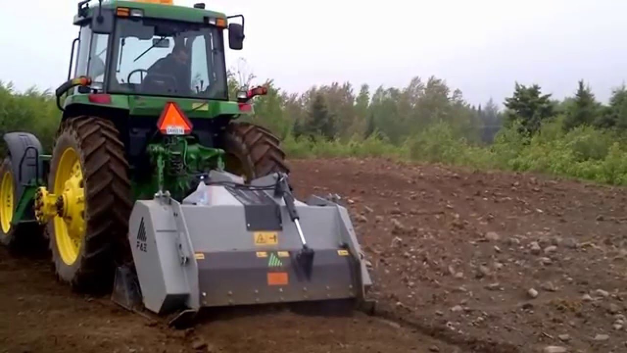 FAE Stone Crusher STC-150 John Deere 7710 IVT