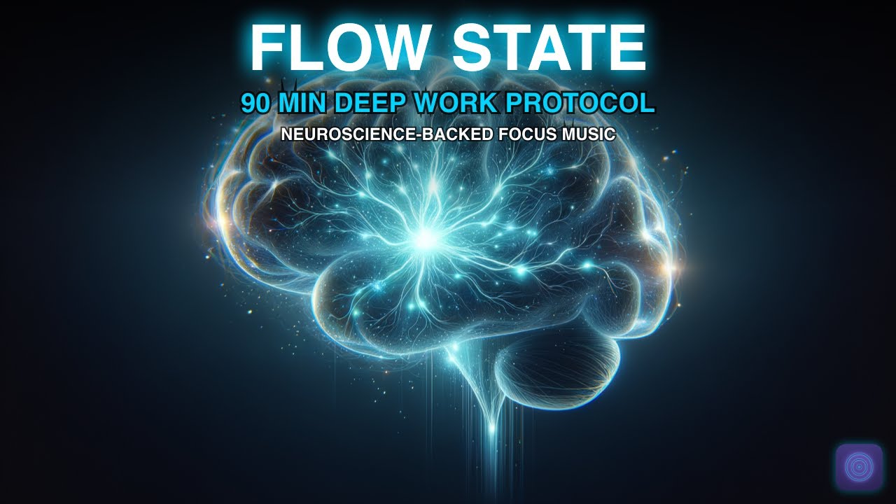 FLOW STATE 🧠 90 Min Deep Work Protocol — Neuroscience-Backed Focus Music