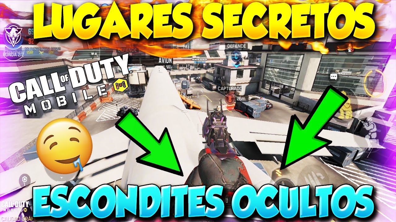 LUGARES SECRETOS, ESCONDITES OCULTOS y TRUCOS COD MOBILE | MAPA TERMINAL TEMPORADA 10 COD MOBILE