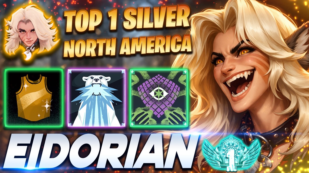 Eidorian TOP 1 Silver of NORTH AMERICA - Deadlock Pro Gameplay & Guides [Watch & Learn]