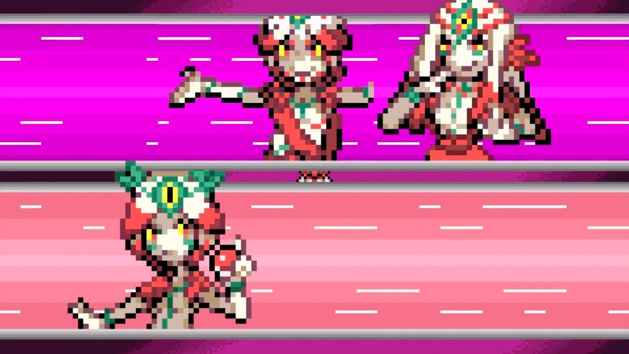 Pokemon Odyssey - vs. Abyss General Visil and Progenitor Aimee (Hard Mode)