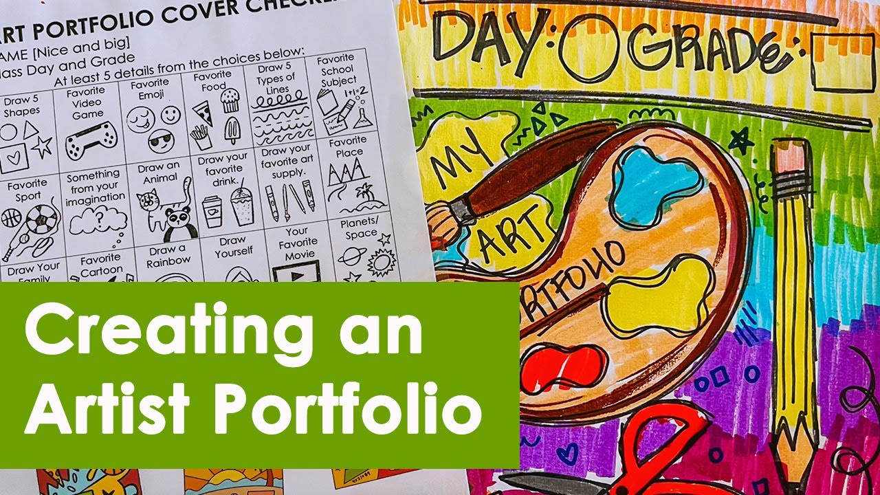 Elementary Art Demo Artist Portfolio