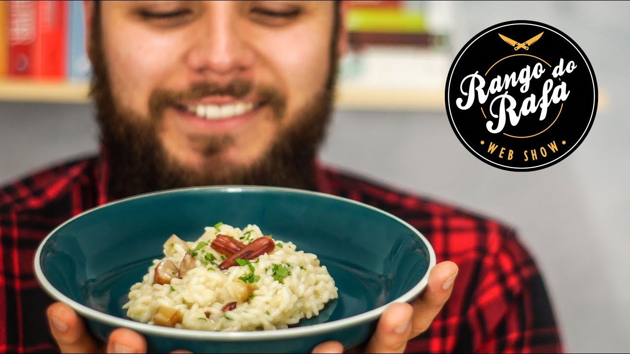 RISOTO DE PINHÃO - RECEITA DE INVERNO - RANGO DO RAFA