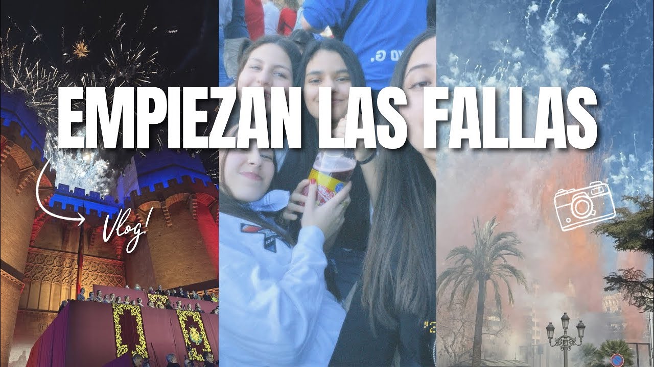 VLOG 2 | Así vivimos las FALLAS en VALENCIA | MASCLETÁ+CRIDA