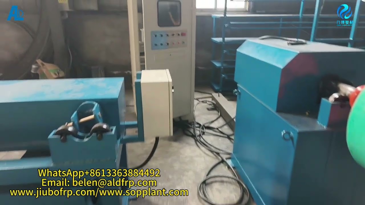 FW-600 FRP Pipe Filament Winding Machine & Collapsible Mold DN2000-3800mm 🤝🏻