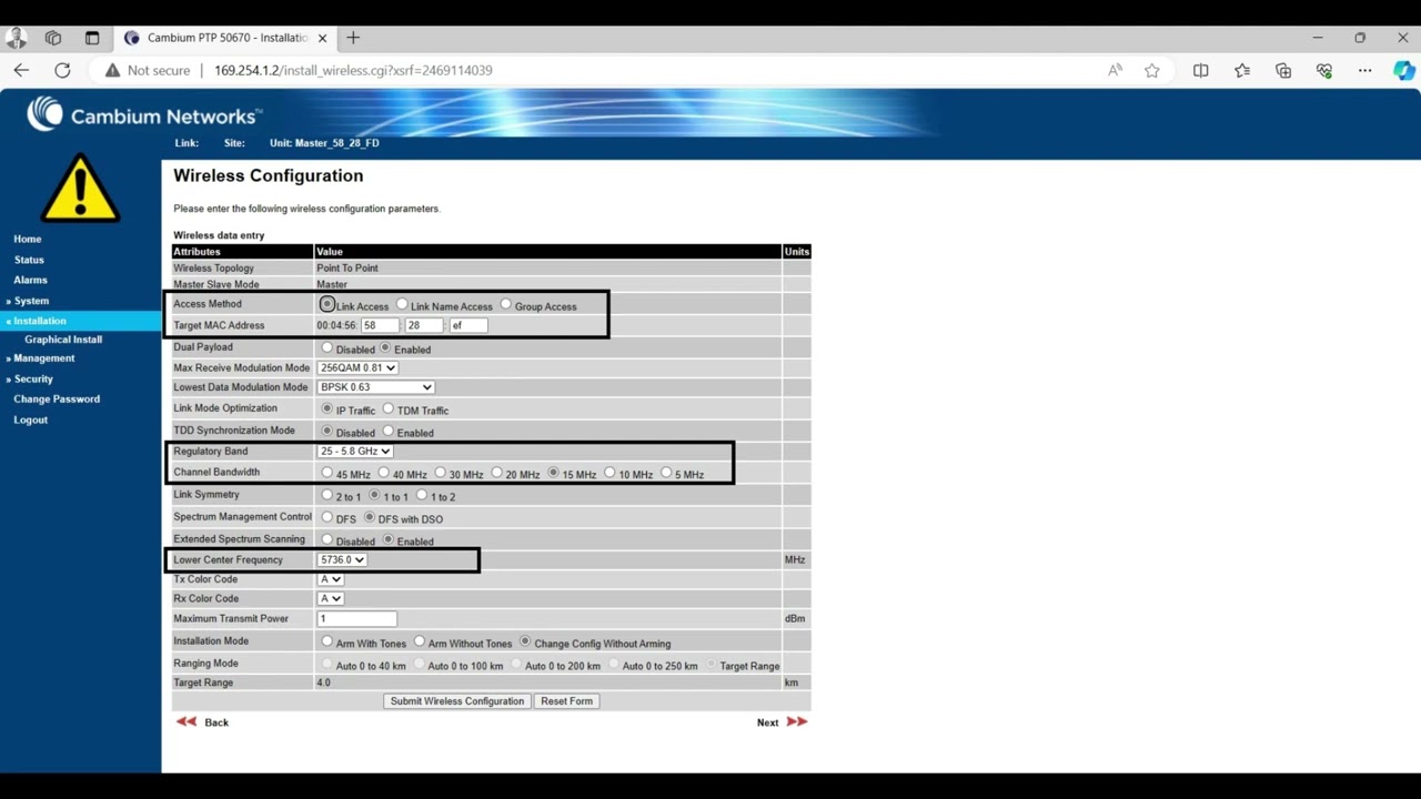 Cambium Networks PTP 670 configuration guide