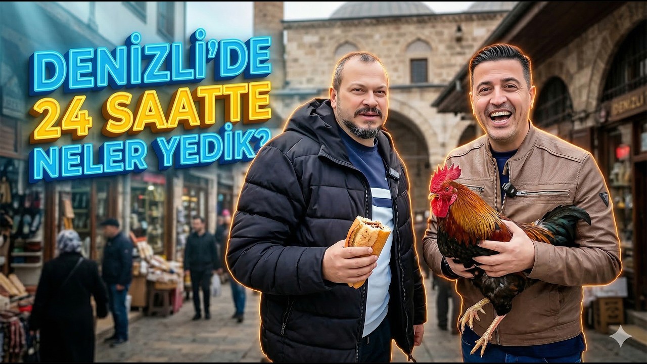 DENİZLİ'DE 24 SAATTE NELER YENİR? W/@Gezenadam Denizli