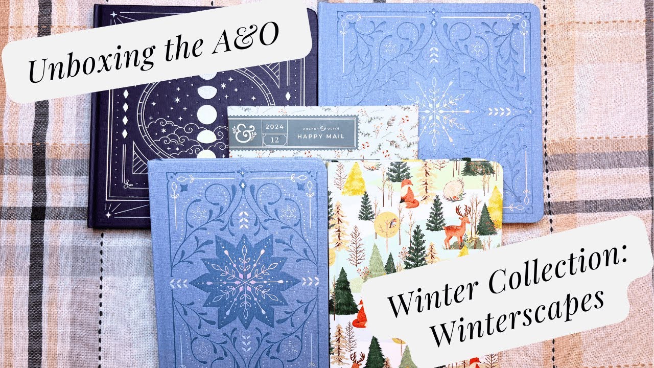 Archer & Olive Winterscapes Haul ❄️ - Winter 2024 Collection