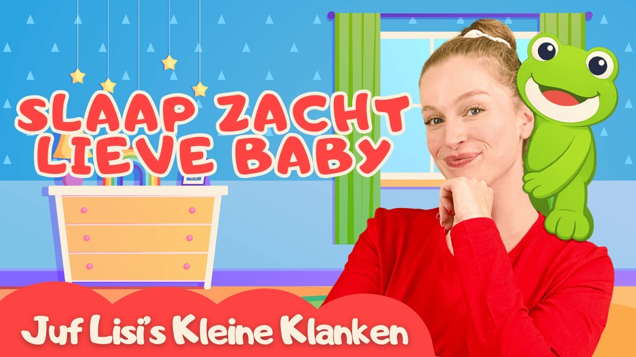Slaap zacht lieve baby | Slaapliedje voor baby's (0–6 maanden) | Juf Lisi’s Kleine Klanken