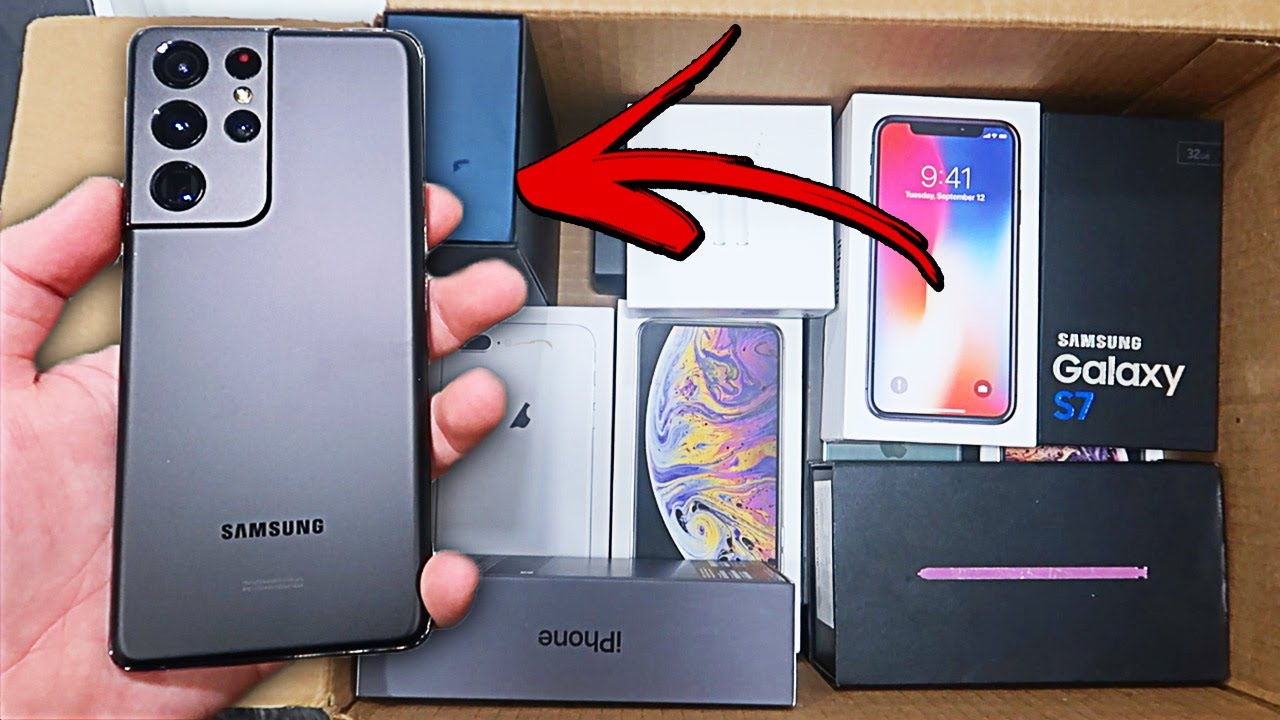 FOUND WORKING SAMSUNG S21 ULTRA!! DUMPSTER DIVING PHONE STORE!! JACKPOT! OMG!!