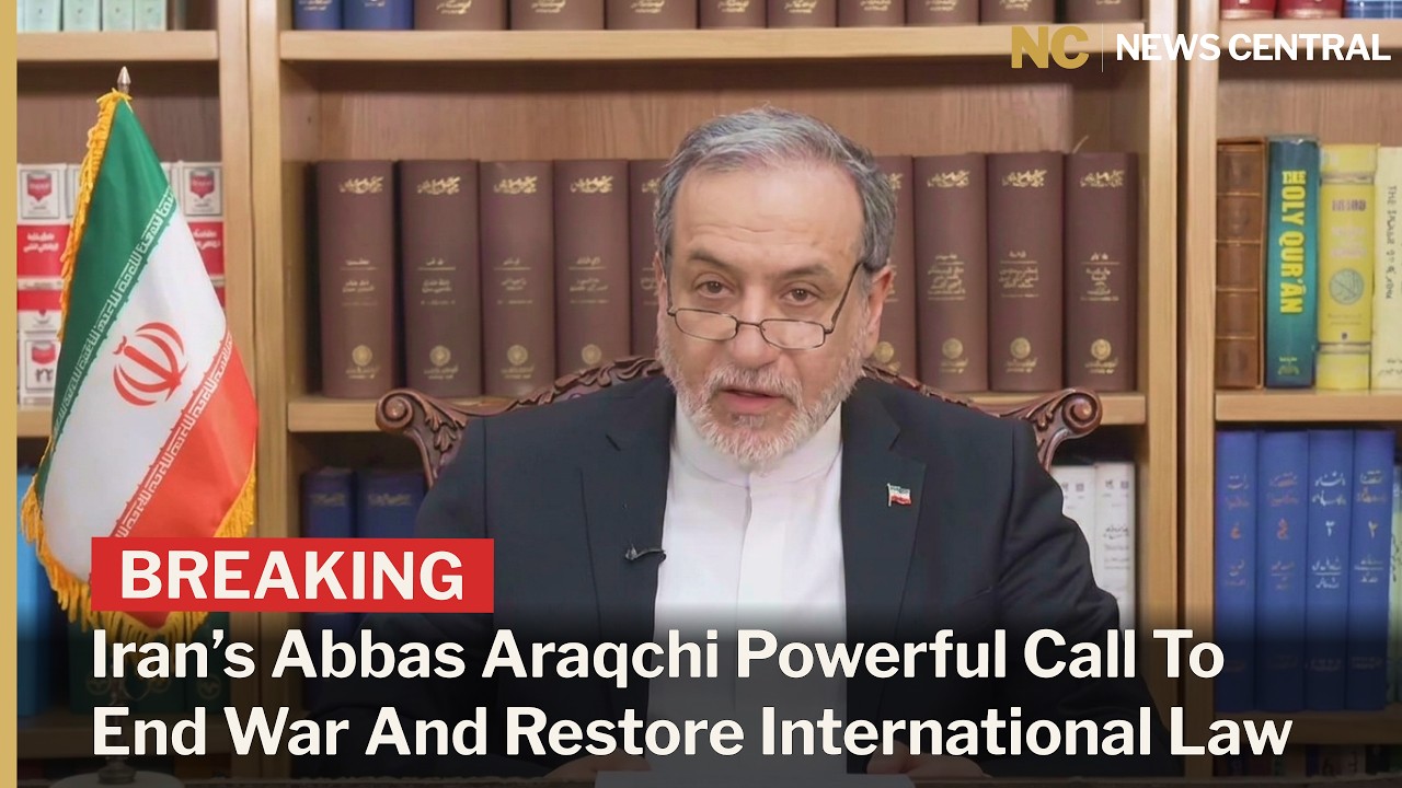 BREAKING: Araqchi Urges World To Reject Militarism And Restore International Law | AC1F