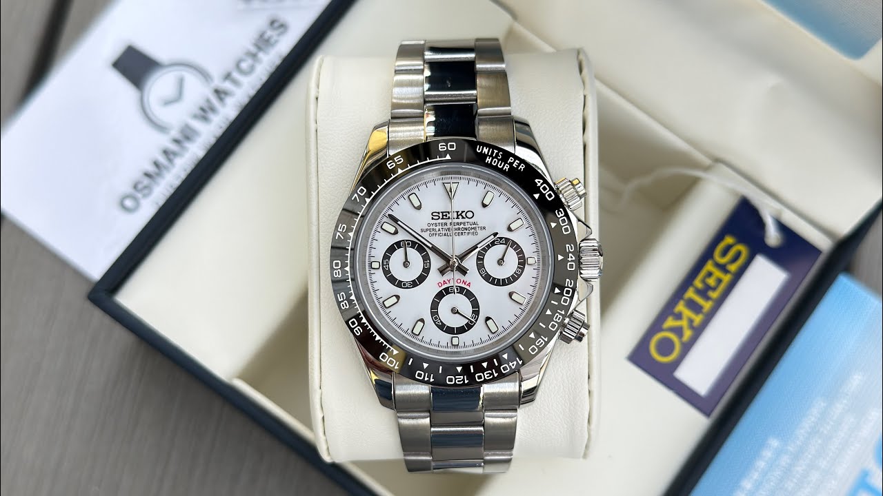 Seiko Mod Daytona Panda Build - How To Build a Seiko Mod Watch