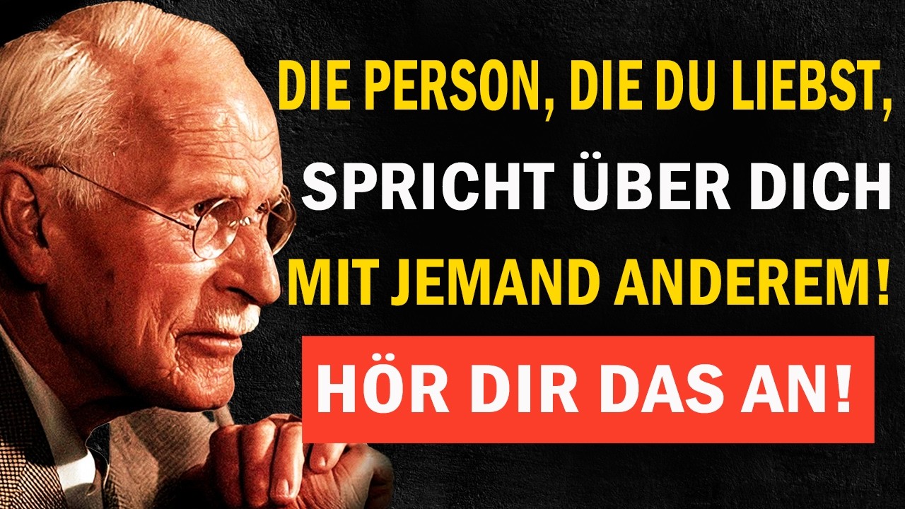 Die Person, mit der du gern sprichst, spricht über dich mit anderen | Carl Jung