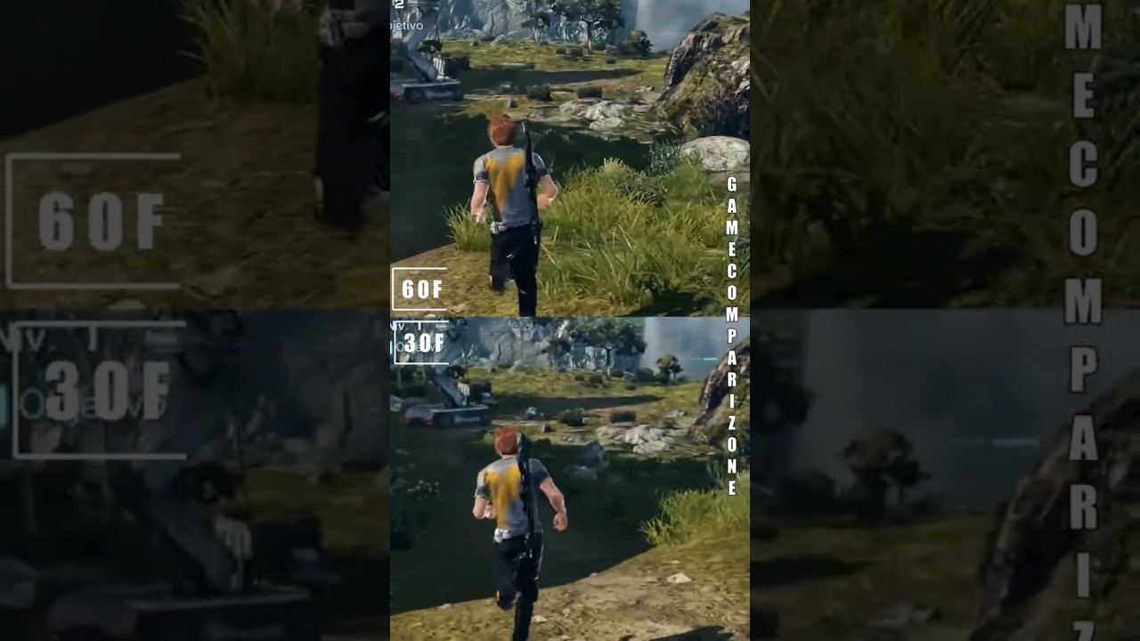 30 vs 60 FPS Xenoblade Chronicles X Switch vs Switch 2 comparison