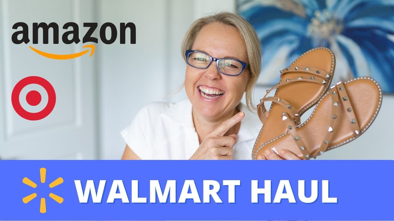 Walmart Clothing Haul along with Amazon and Target Summer Finds | Fashion over 40 Summer 2022