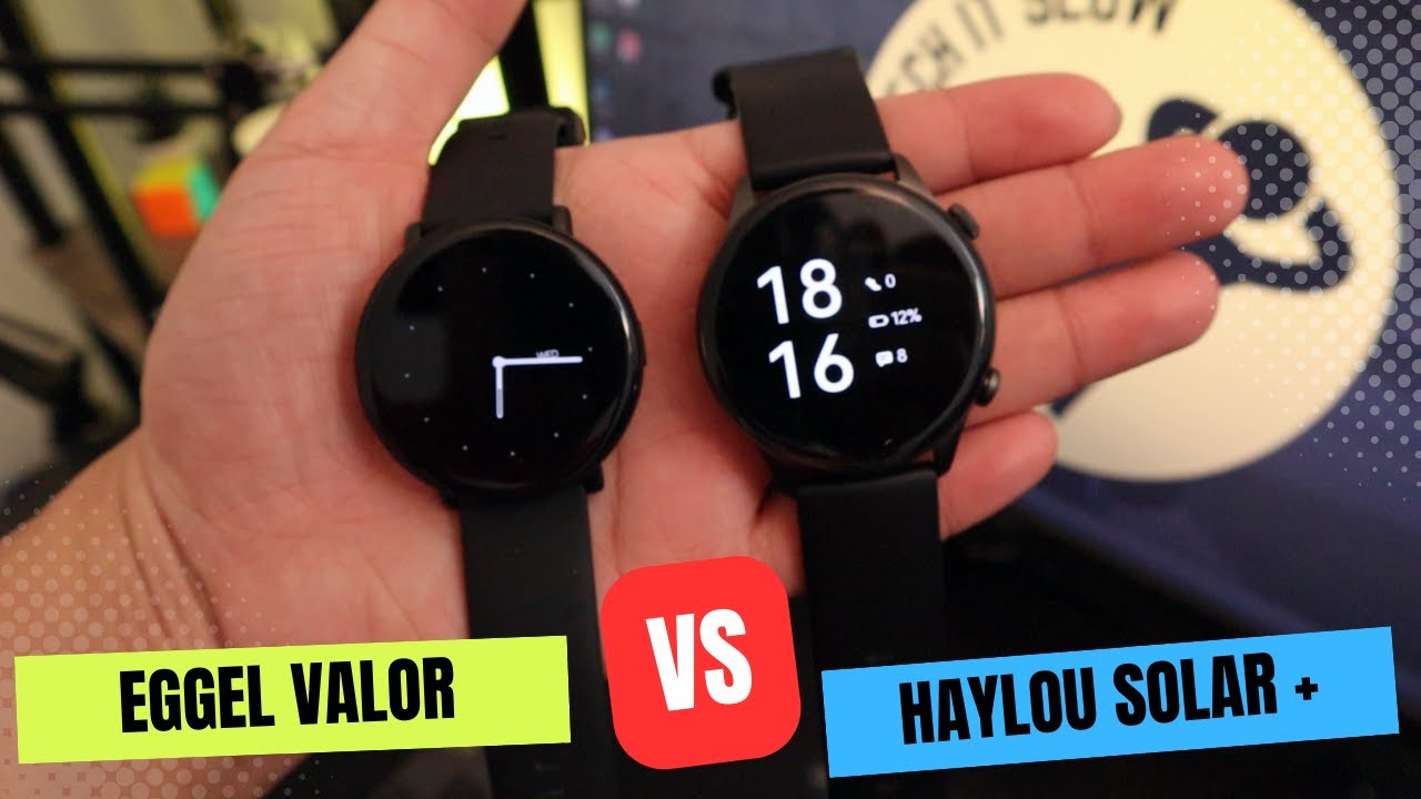 Eggel Valor VS Haylou Solar Plus - Perang Smartwatch AOD 🔥