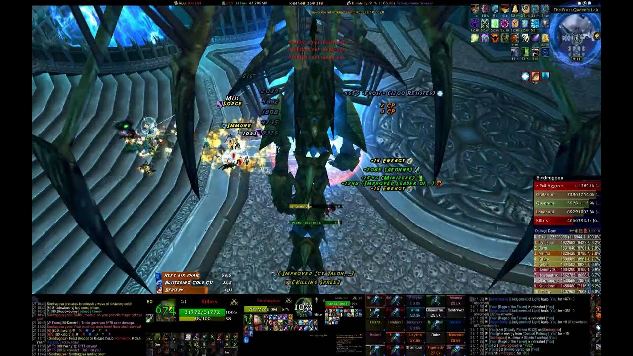 Vodka vs Sindragosa Hard Mode
