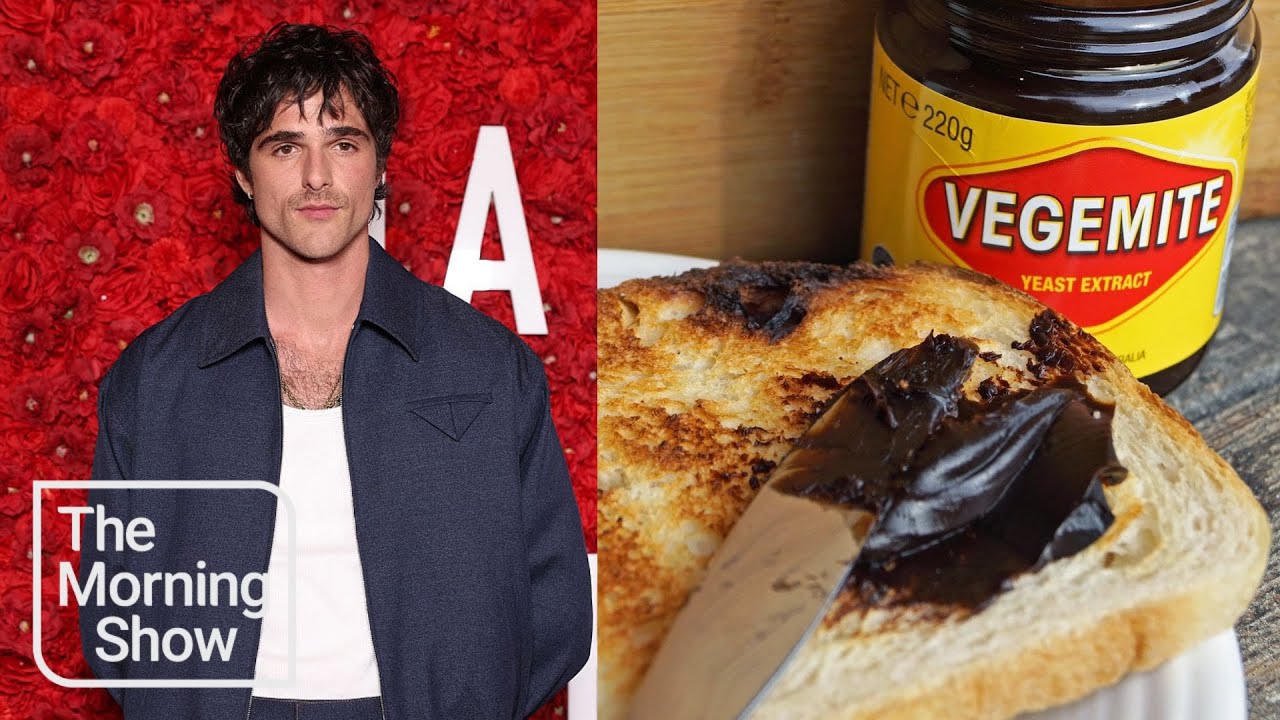 Jacob Elordi reveals his love for vegemite while filming in the Aussie outback