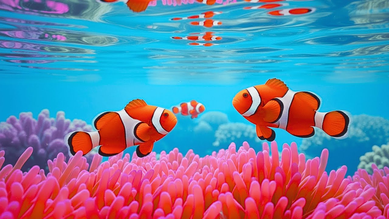 The Best 4K Aquarium 🐠 Discover Stunning Jellyfish,Vibrant Coral Reefs & Exotic Ocean Life