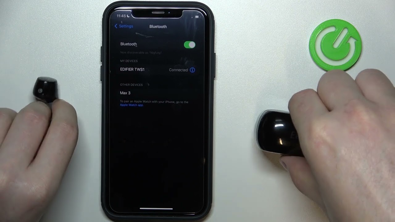 Edifier TWS 1 &mdash; как подключить к iPhone