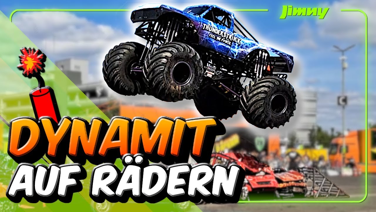 DYNAMIT AUF RÄDERN 2024   Monstertruck  Stundshow