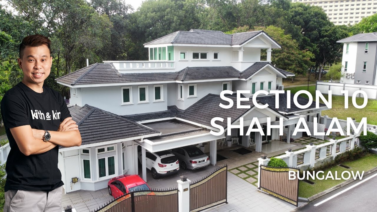 For Sale 2.5 Storey Bungalow Section 10 Shah Alam With Swimming Pool