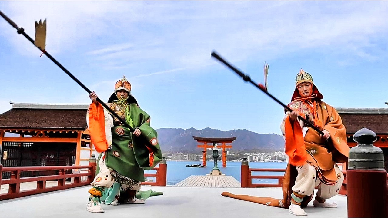 #厳島神社天長祭 【舞楽　振鉾（えんぶ）・萬歳楽（まんざいらく）】2026.2.23