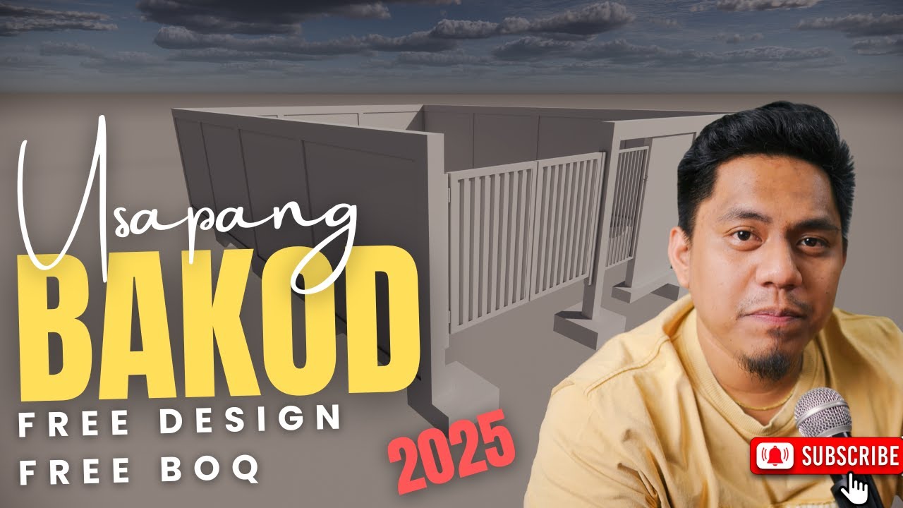 Magkano ang Pabakod sa 2025 | FREE DESIGN IDEA