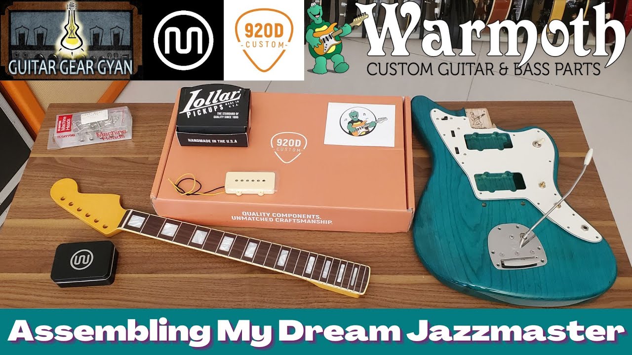 Assembling My Dream Jazzmaster | Part 1 - Plans | Lollar | Warmoth | 920D Custom | Mastery | Gotoh