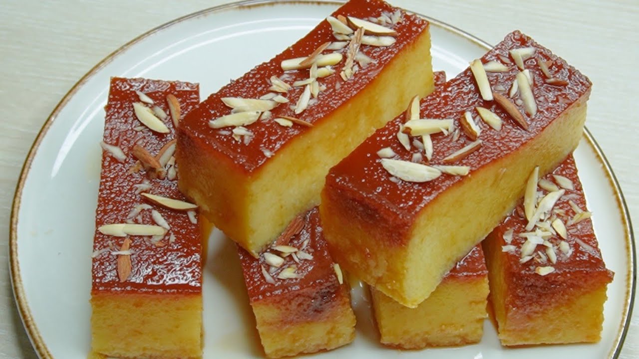 সুজির পুডিং রেসিপি | Semolina Caramel Pudding | Pudding Recipe | Sadika's Kitchen