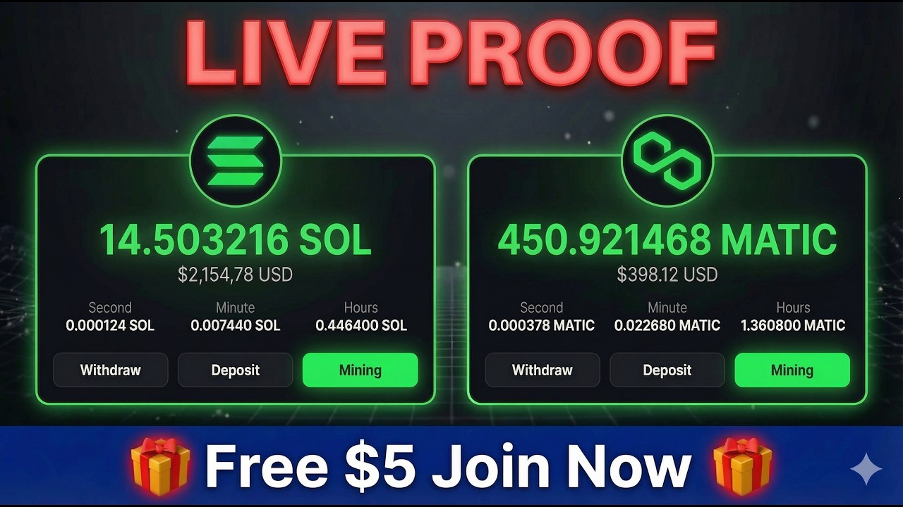 New free cloud mining website 2026 🚀 Live Proof ✅