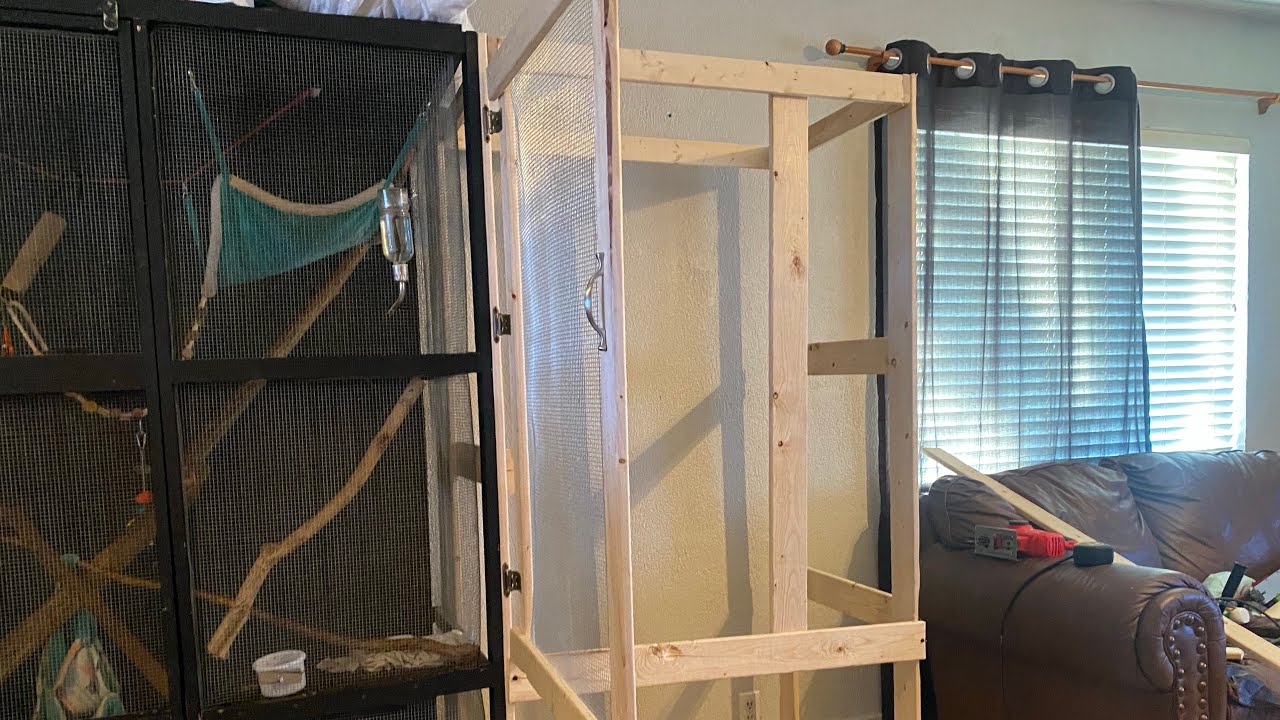 HOW TO BUILD A SUGAR GLIDER CAGE