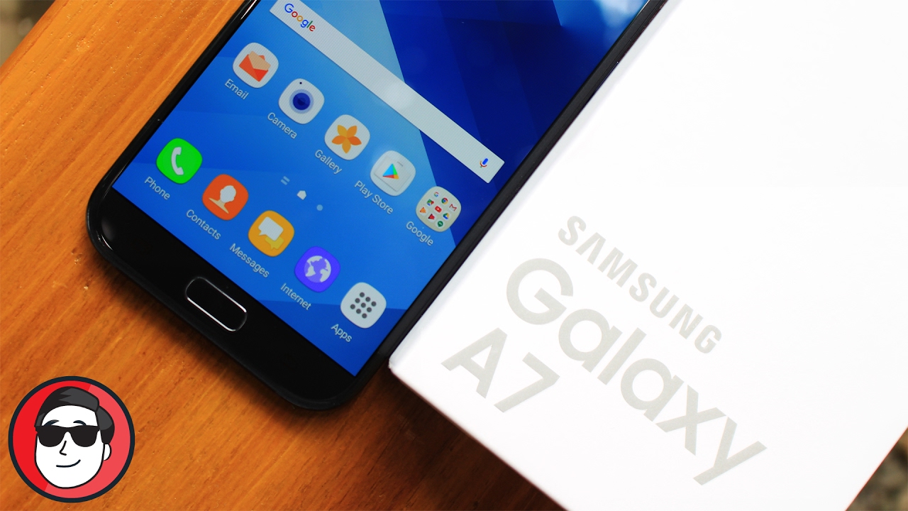 Unboxing Samsung Galaxy A7 2017 - Uhhuuuuuu!!!