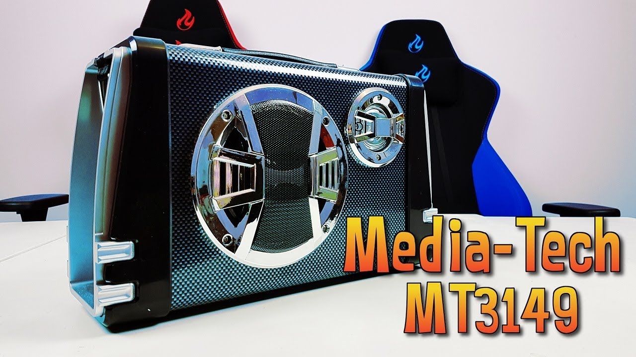 Media-Tech Boombox BT MT3149 - test, recenzja krzykliwego głośnika!