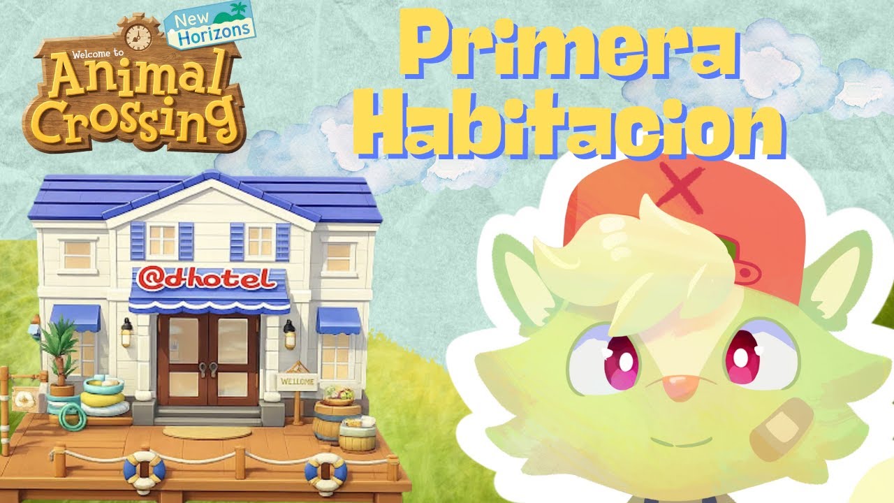 HABITACION COSTERA🌴  - ANIMAL CROSSING UPDATE - EL HOTEL 🏨 SPEED BUILD