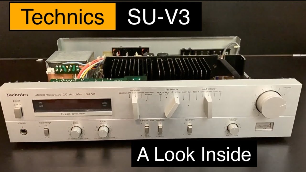 Technics SU-V3 - A Look Inside