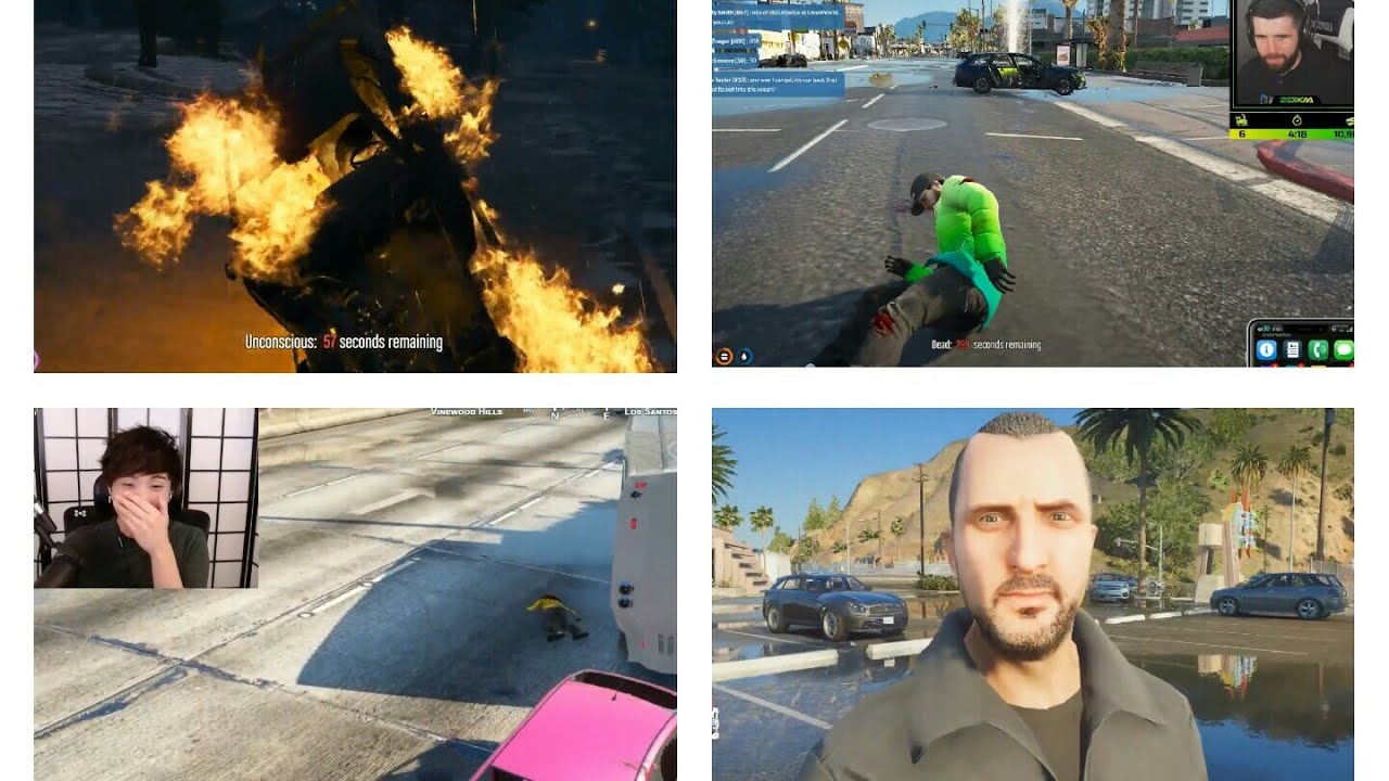 Gemanji Snow Event SCUFFS the Nopixel Server (ALL POVs)