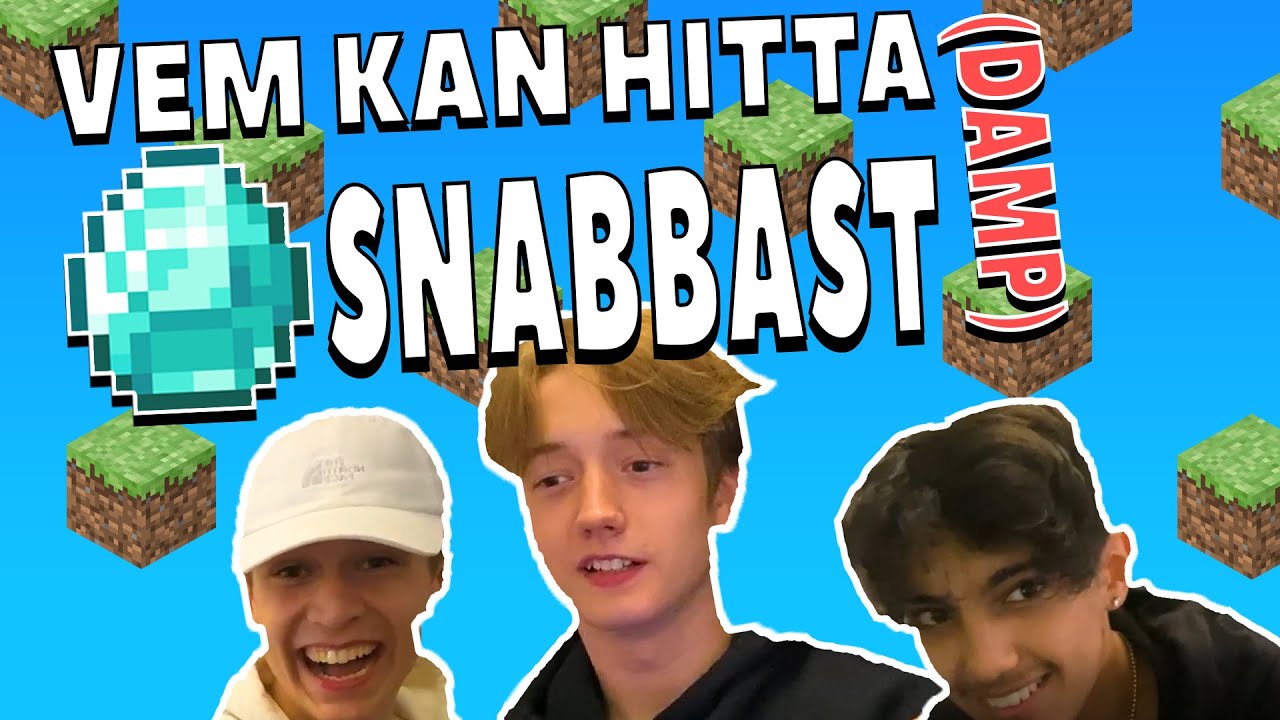 VEM KAN HITTA DIAMONDS SNABBAST? (FÖRBANNAD)