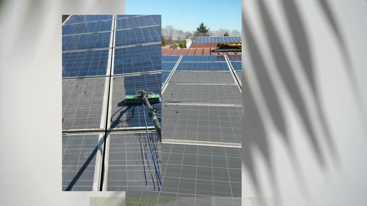 La pulizia dei Pannelli Fotovoltaici