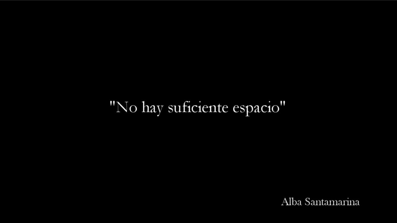 "No hay suficiente espacio" | Relato corto narrado